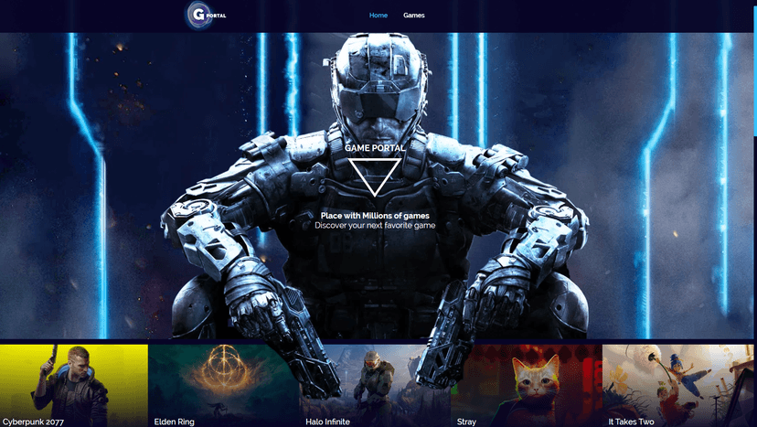 Game Portal screenshot