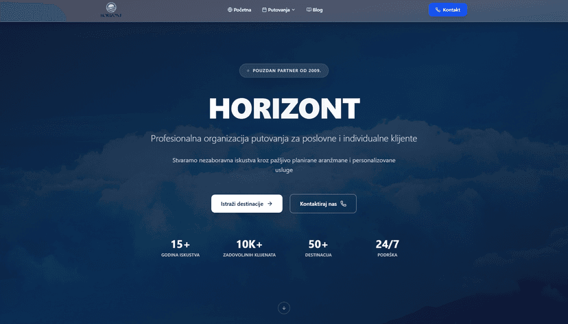 Horizont screenshot